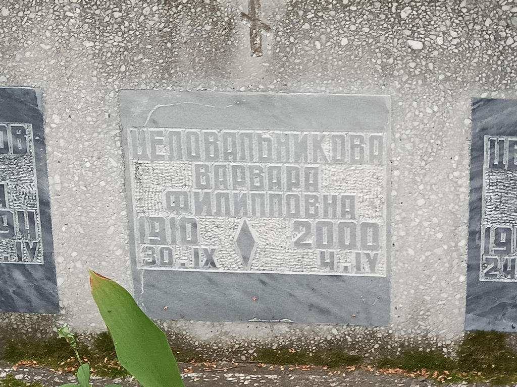 Целовальникова Варвара Филипповна