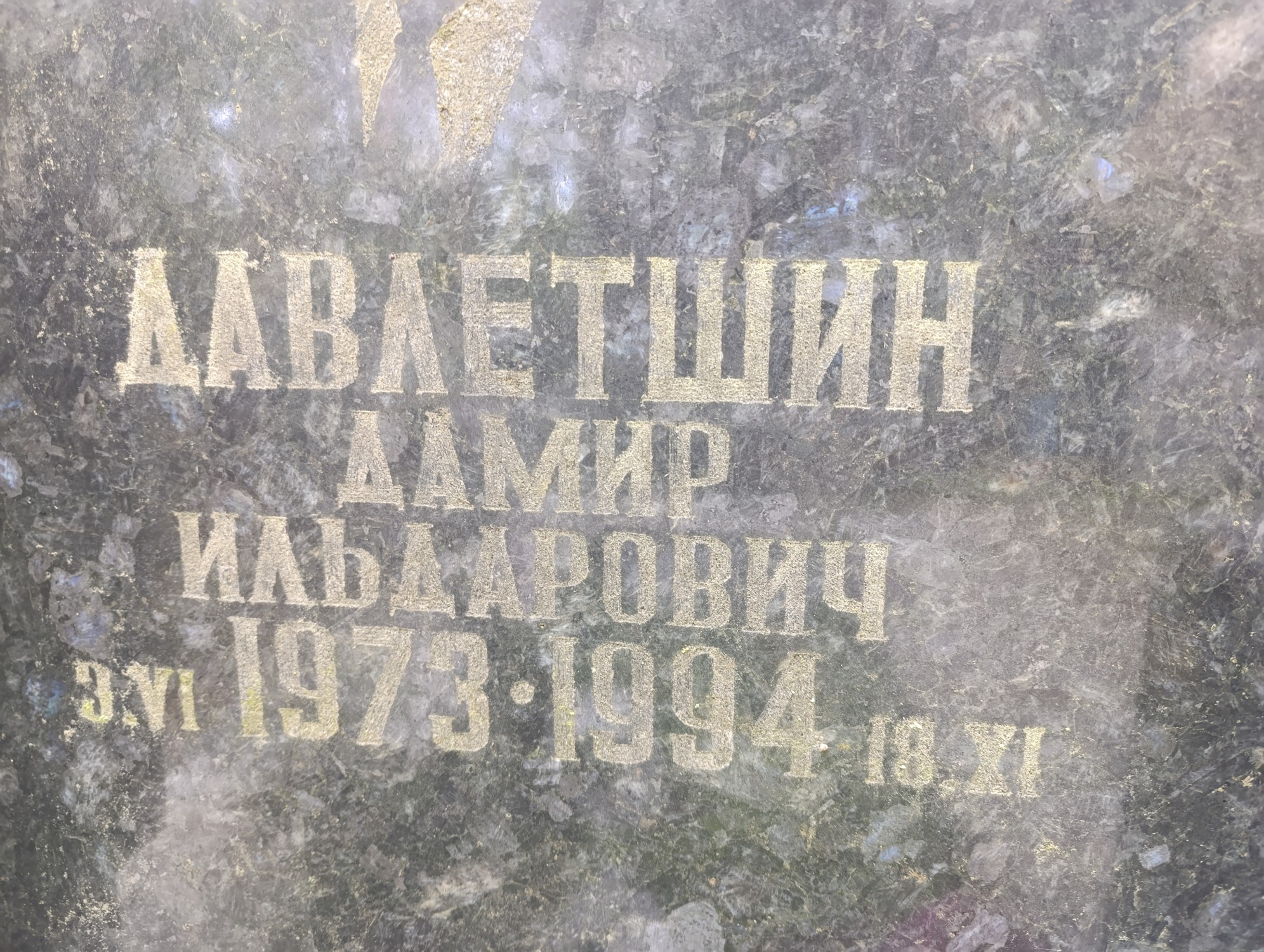 Давлетшин Дамир Ильдарович