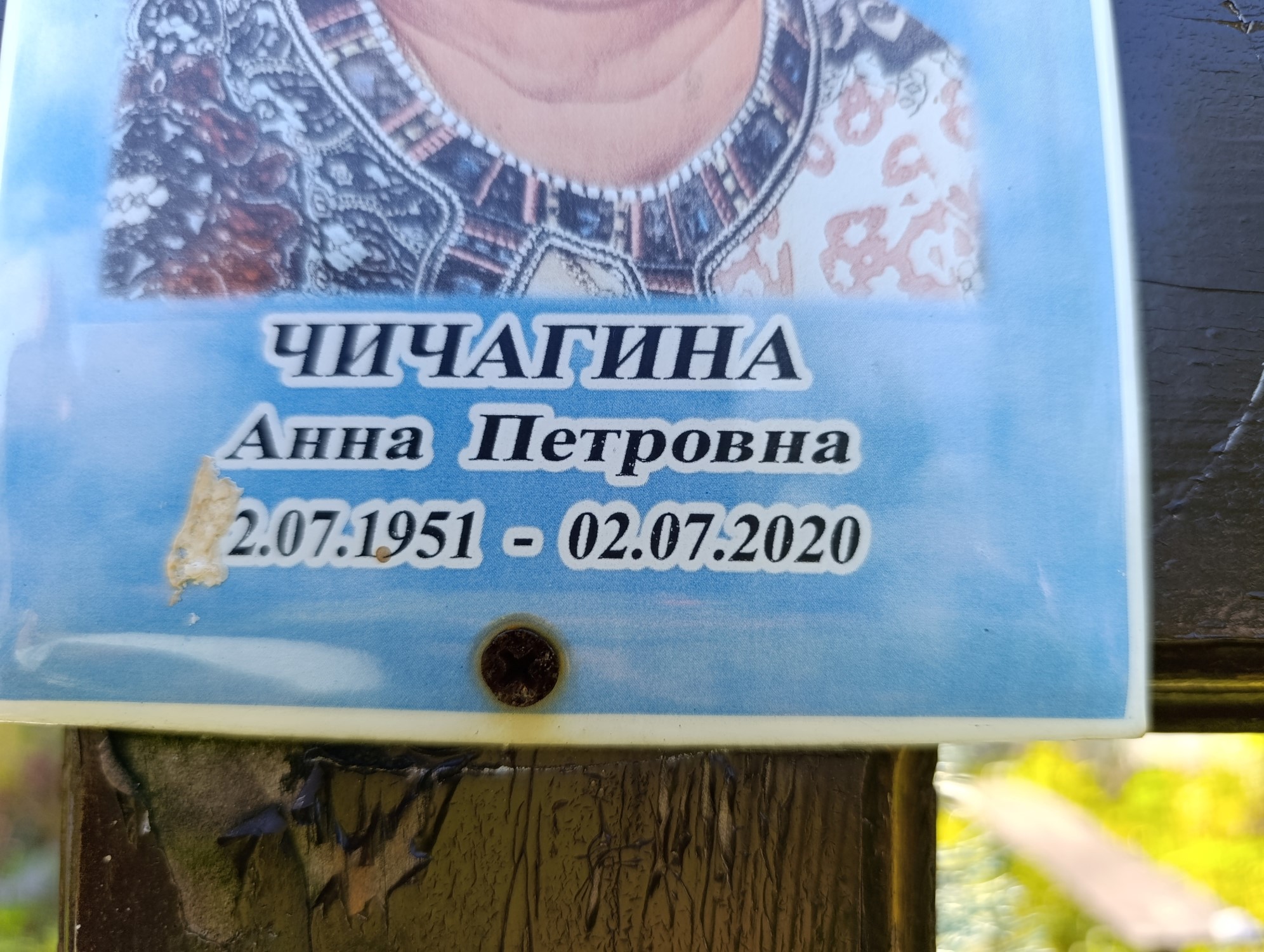 Чичагина Анна Петровна