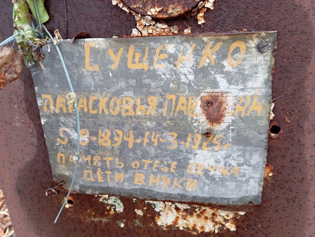 Сущенко Парасковья Павловна