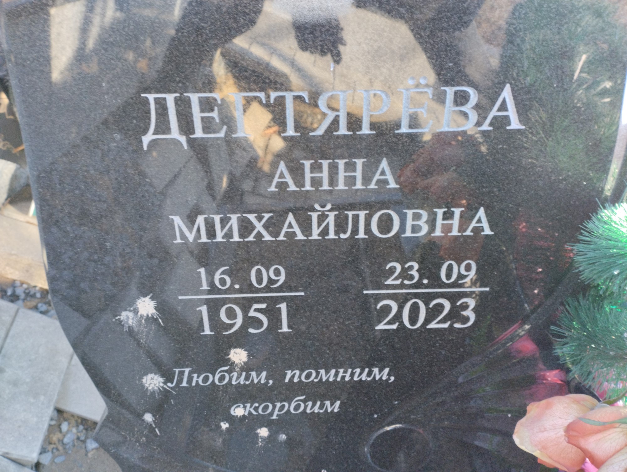 Дегтярёва Анна Михайловна