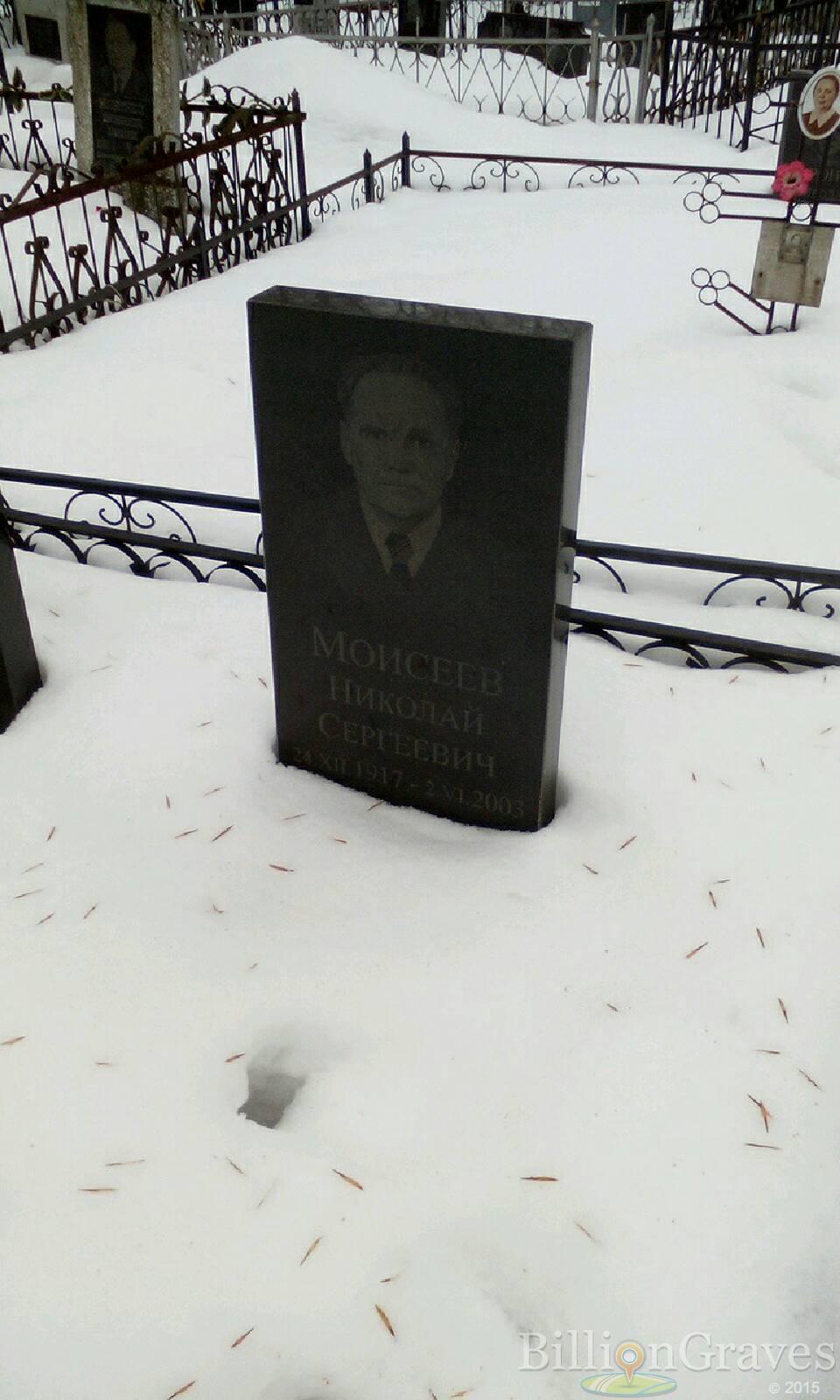Моисеев Николай Сергеевич