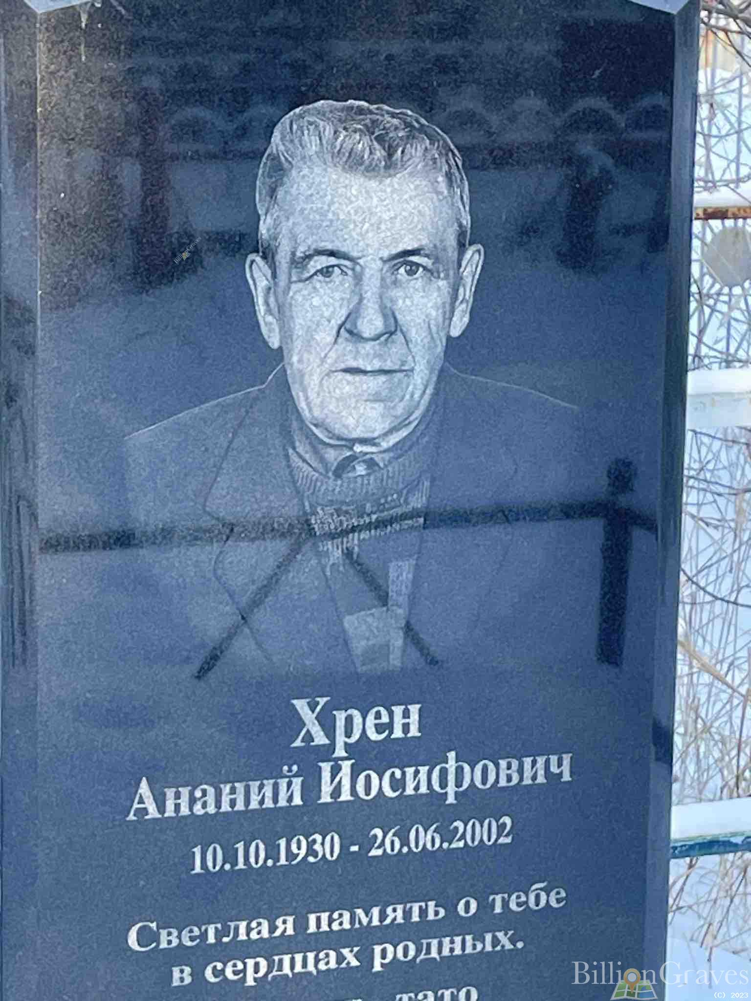Хрен Ананий Иосифович