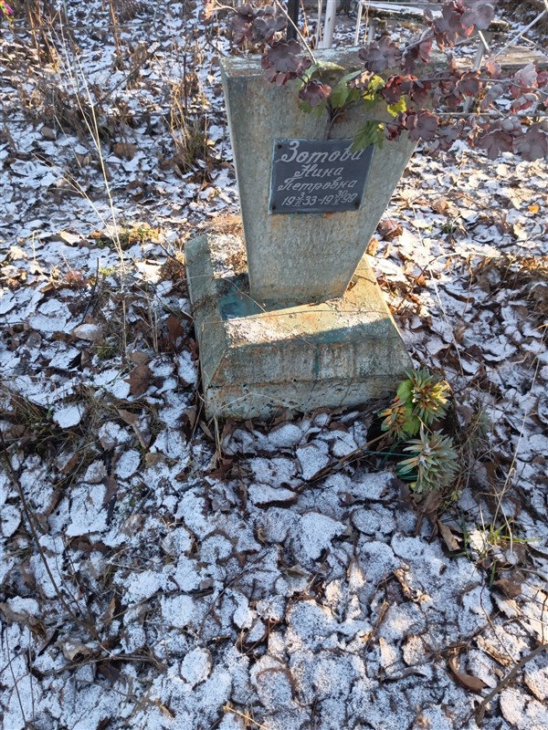 Зотова Нина Петровна