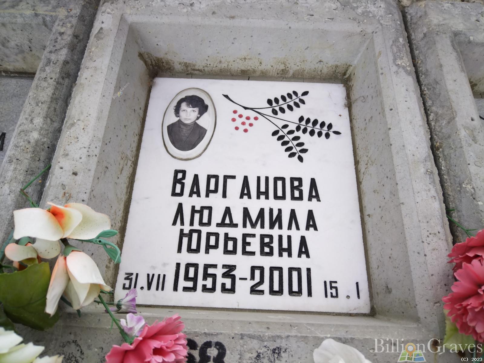 Варганова Людмила Юрьевна
