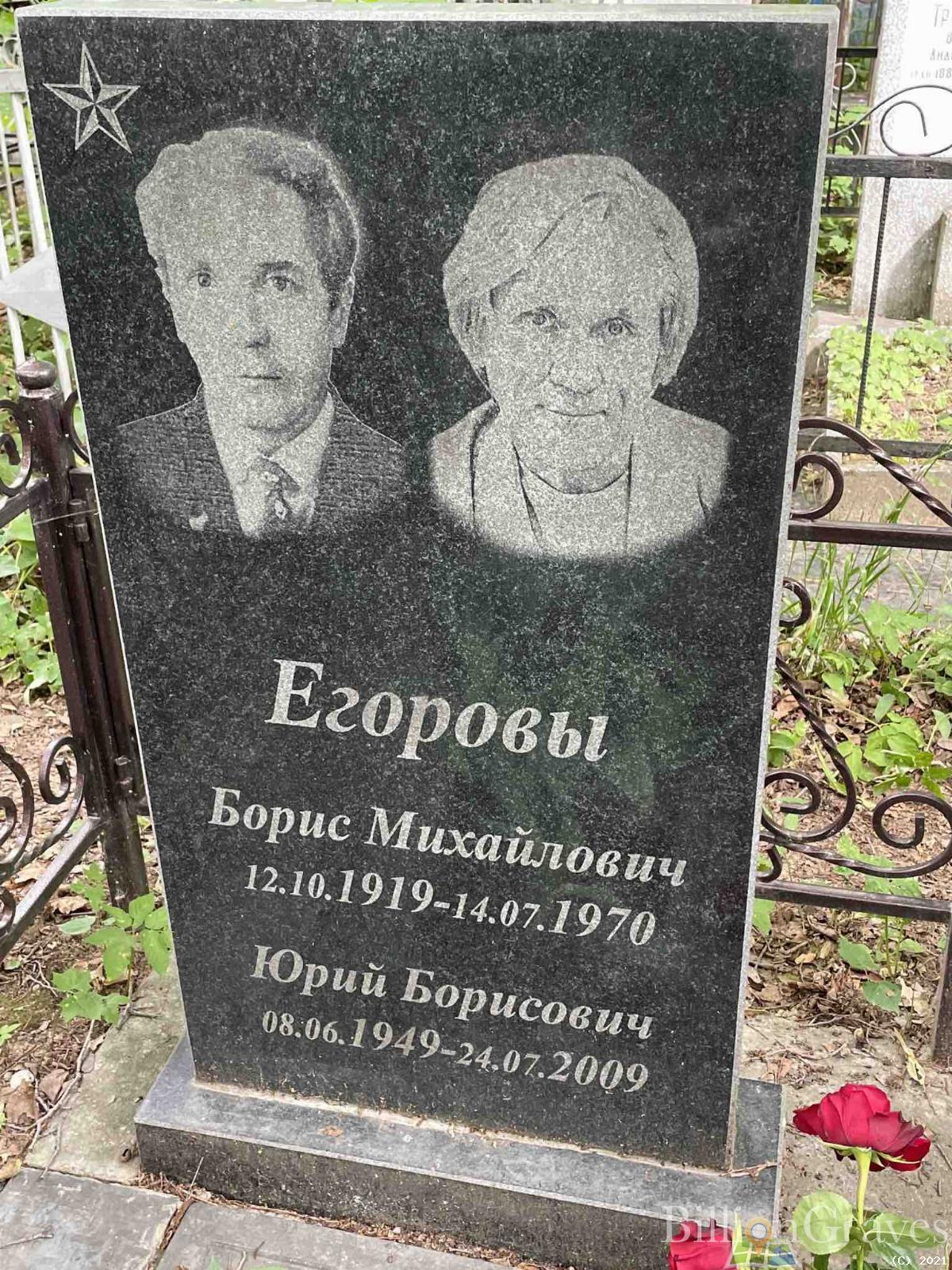 Егоров Борис Михайлович