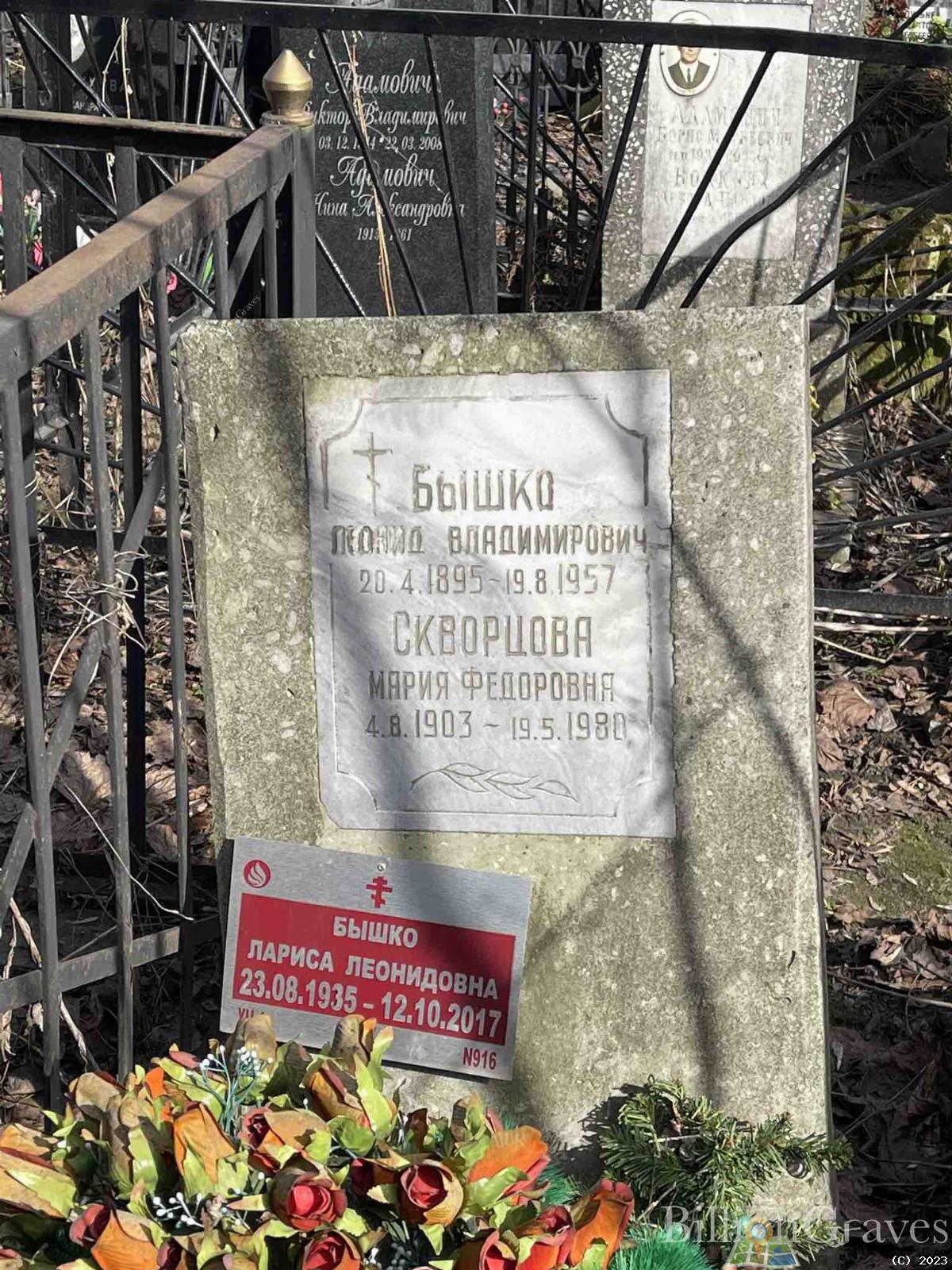 Бышко Лариса Леонидовна