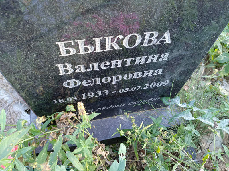 Быкова