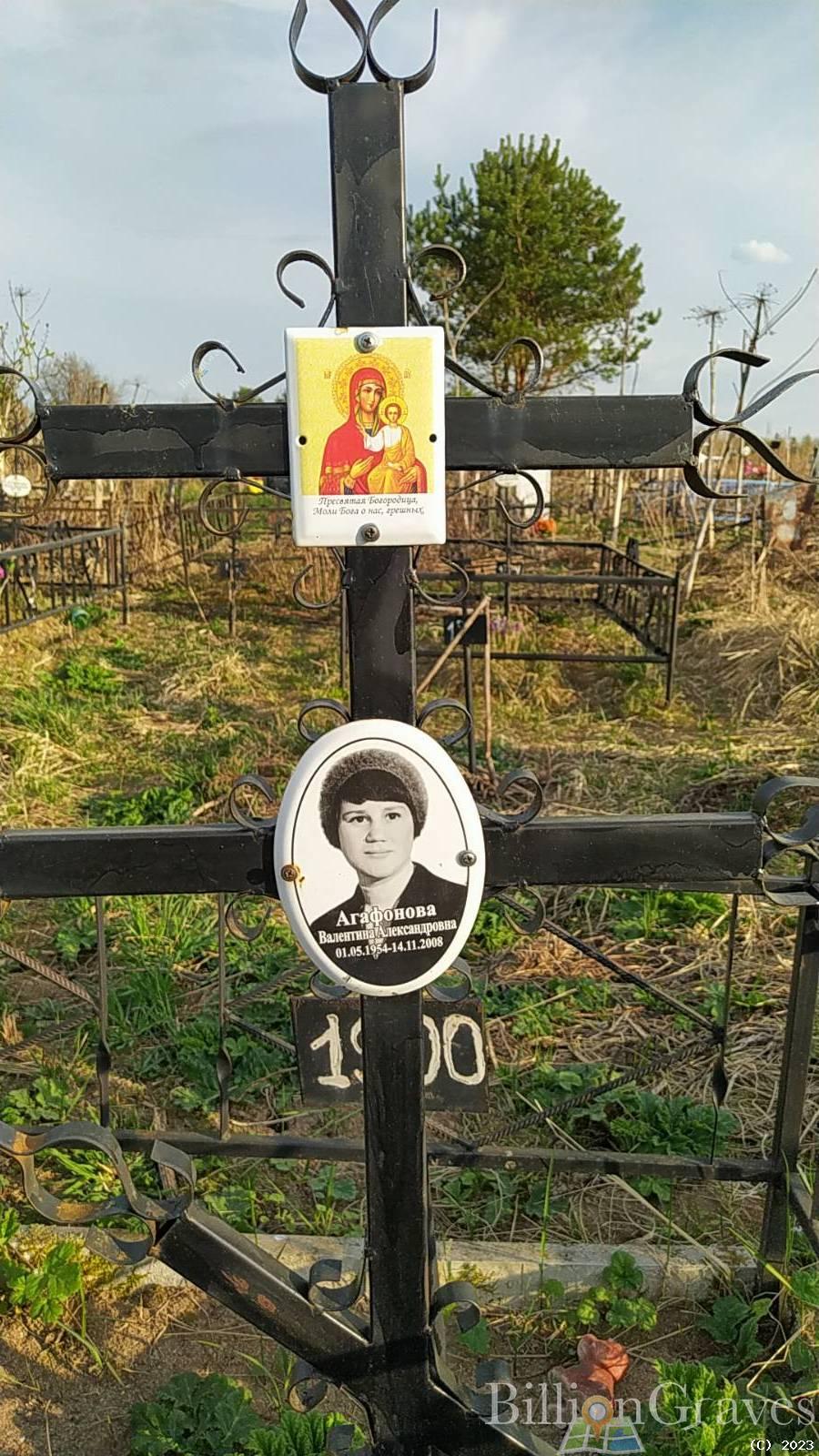 Агафонова Валентина Александровна