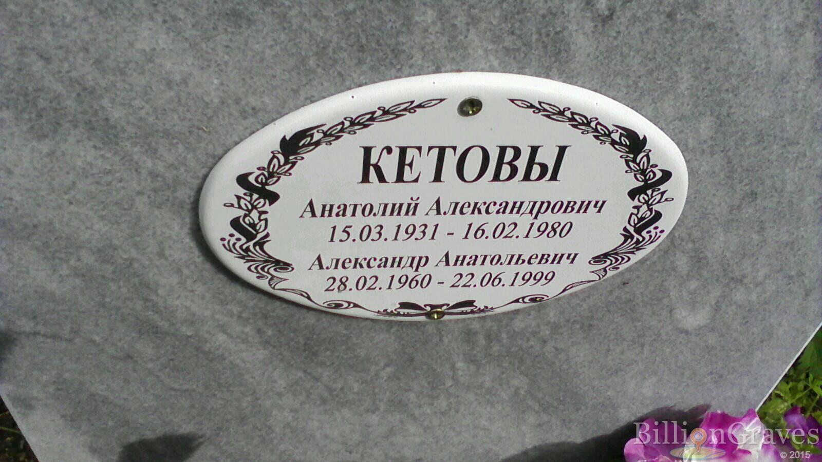 Кетов Александр Анатольевич