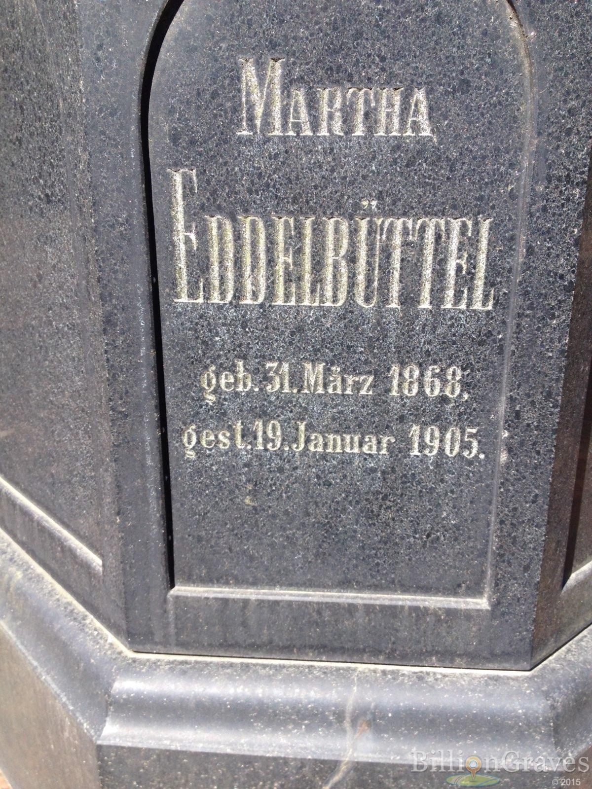 Eddelbüttel Martha