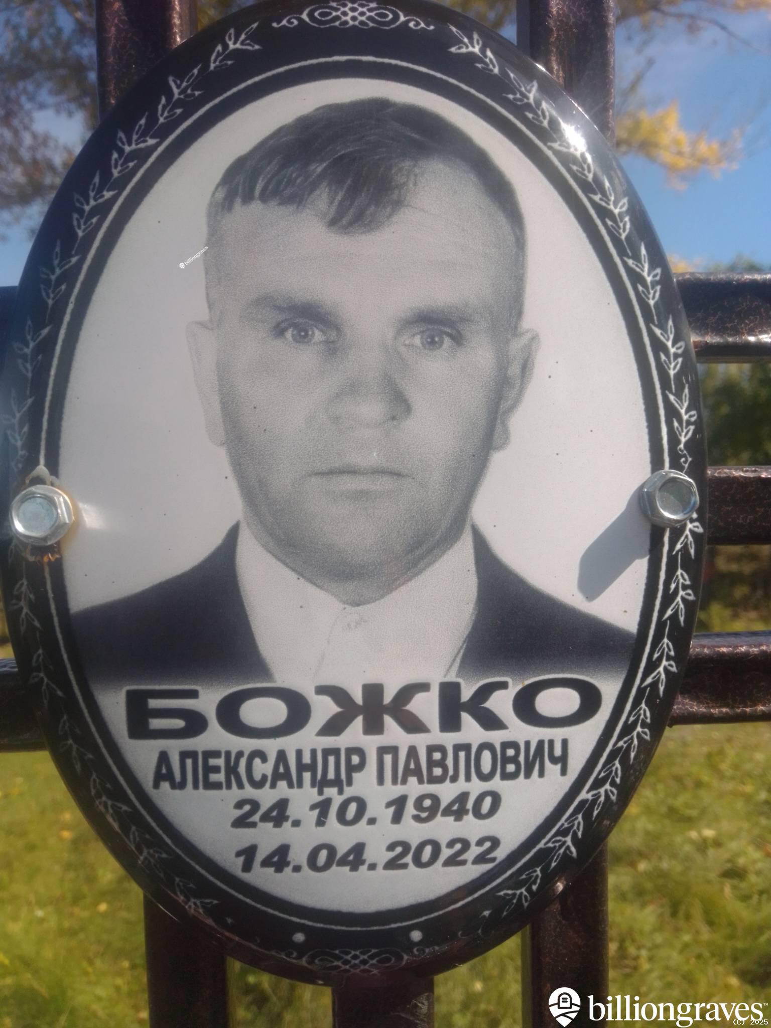 Божко Александр Павлович