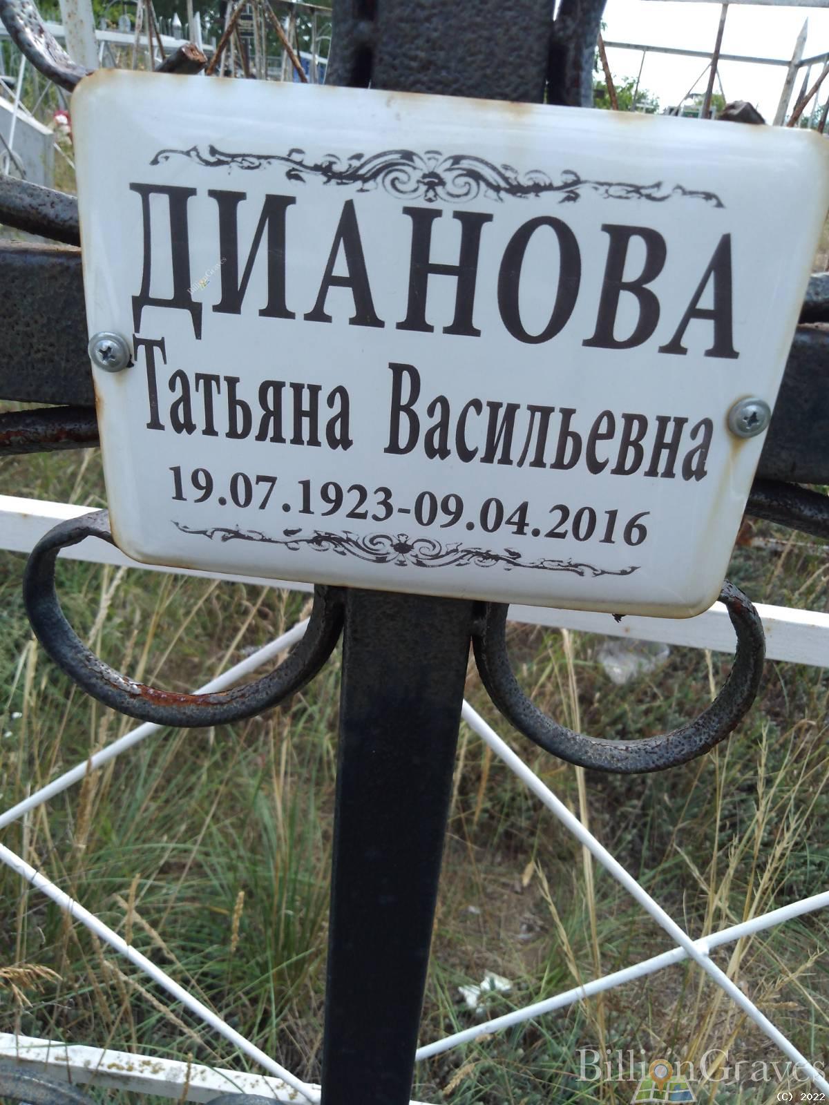 Дианова Татьяна Васильевна