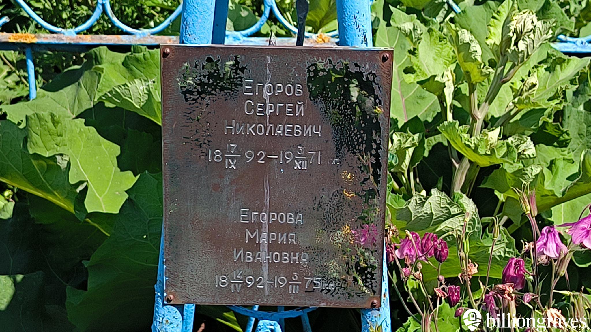 Егоров Сергей Николаевич