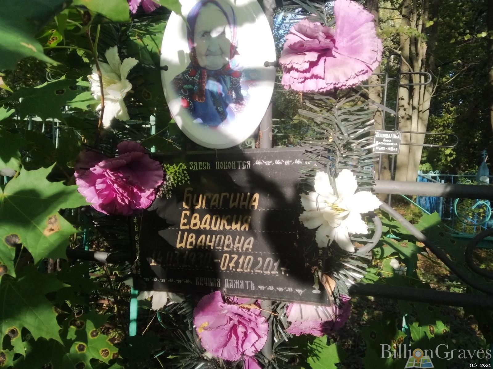 Бугагина Евдокия Ивановна