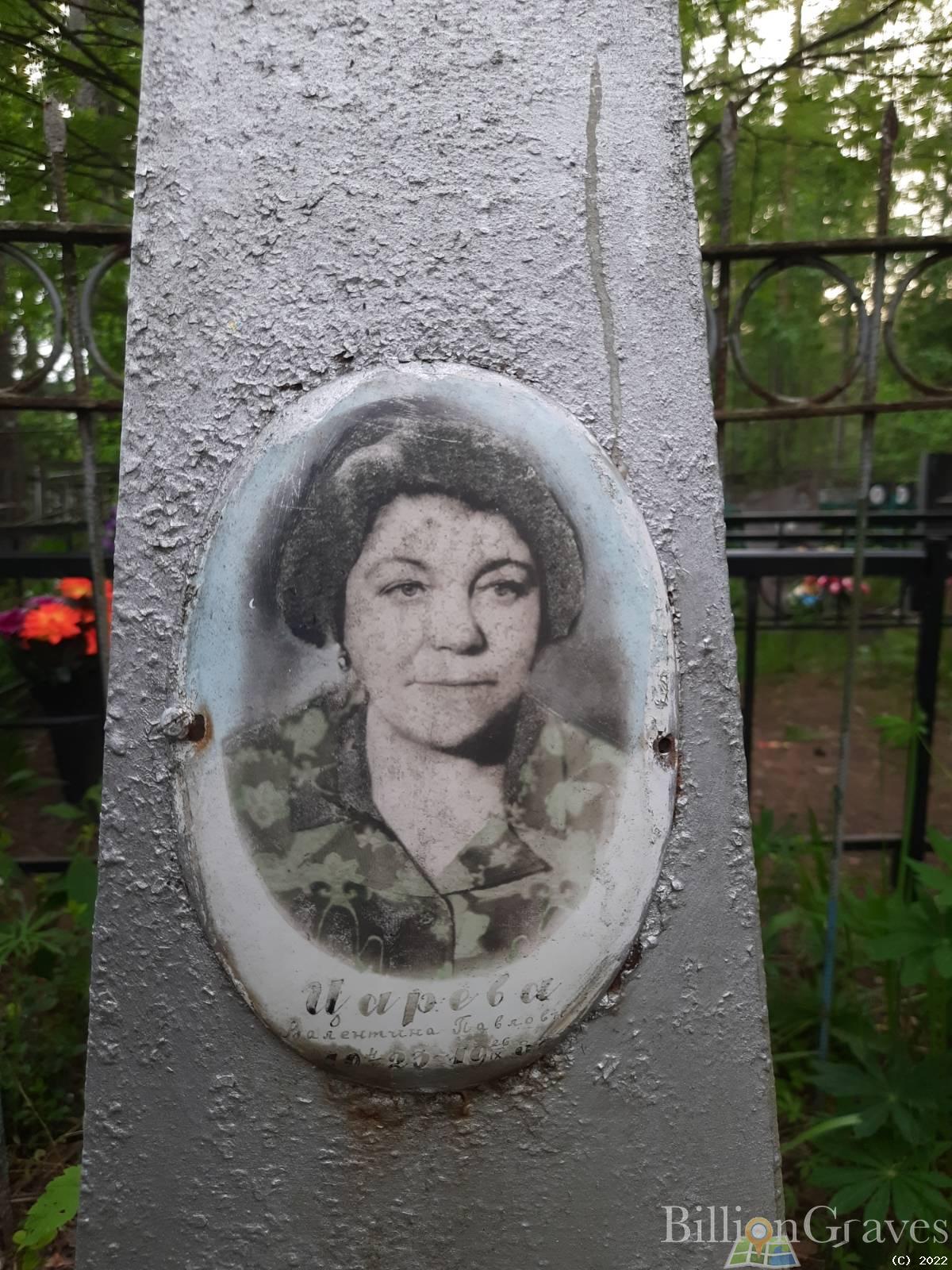 Царёва Валентина Павловна