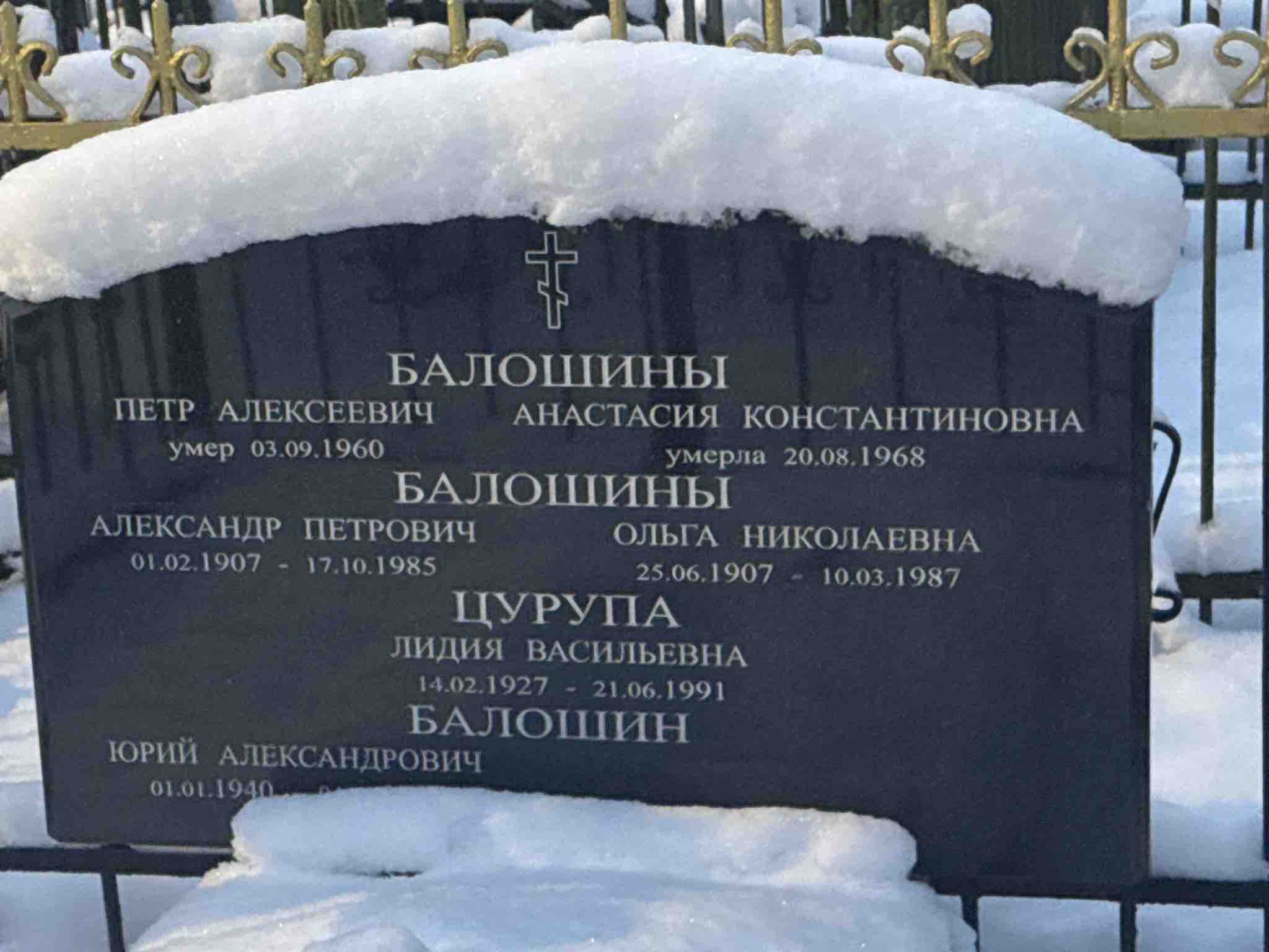 Балошина Анастасия Константиновна