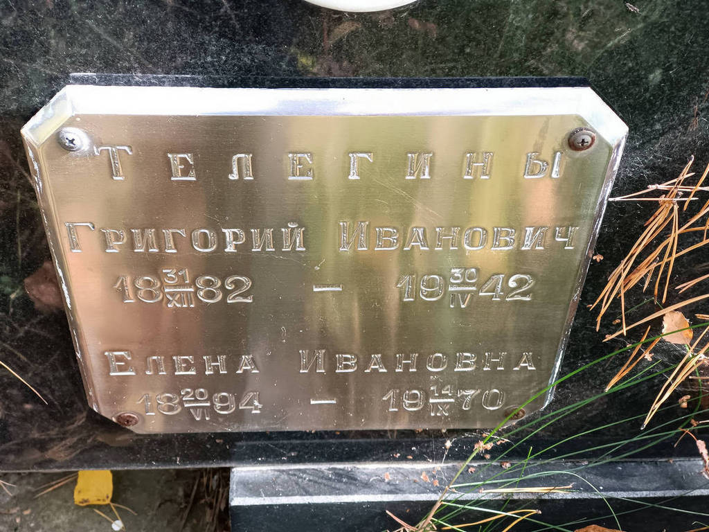 Телегина Елена Ивановна