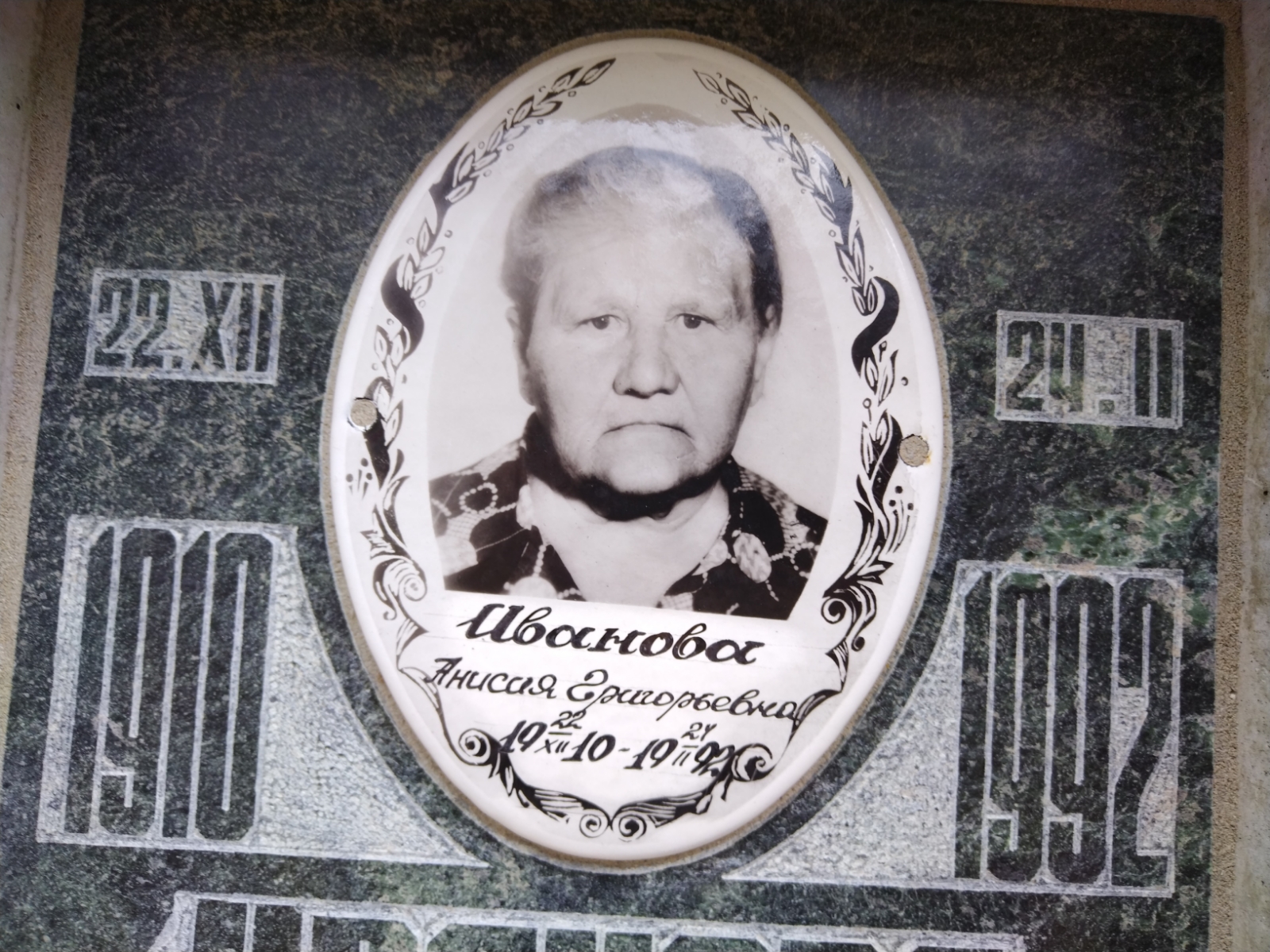 Иванова Анисия Григорьевна