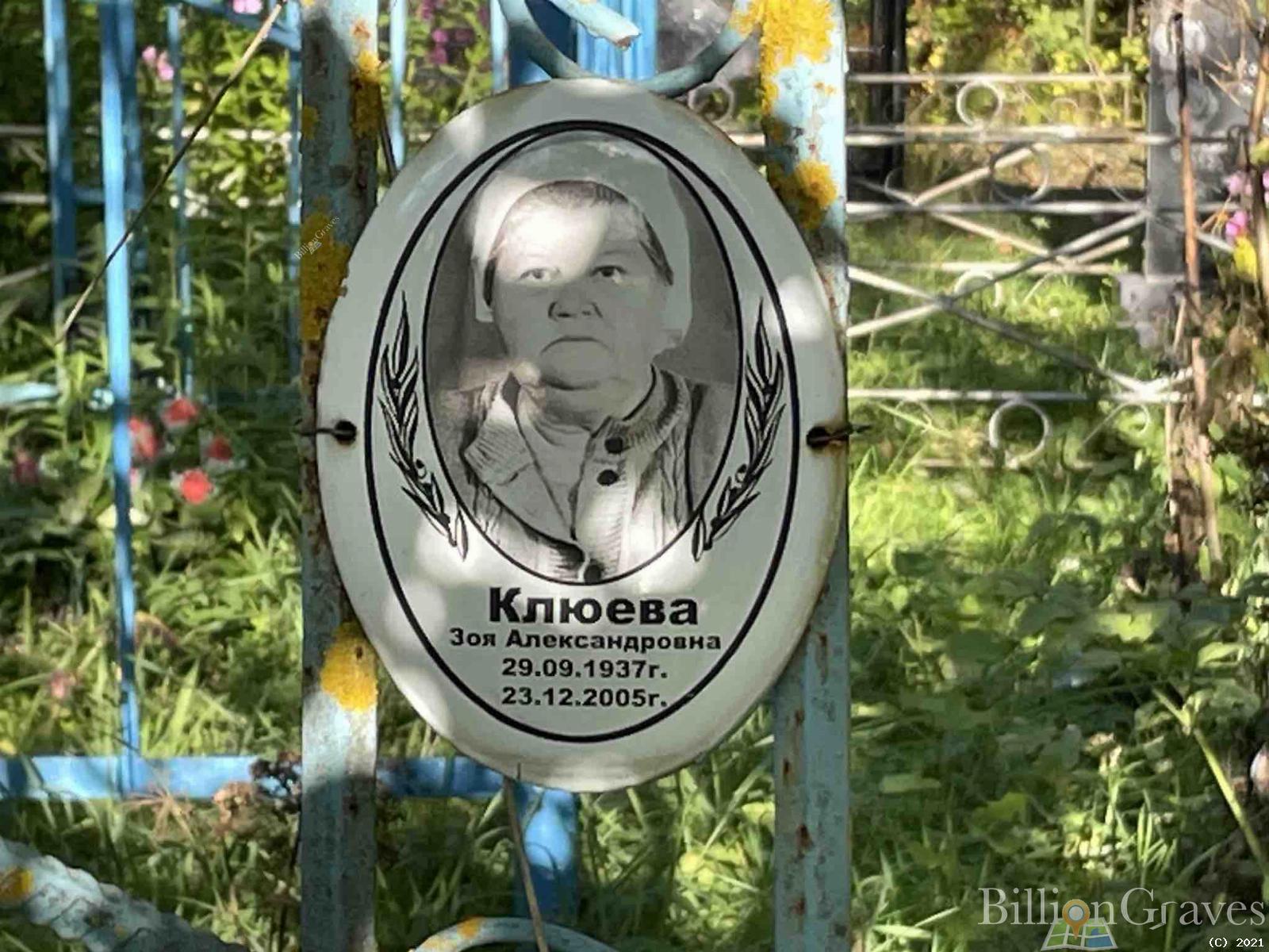 Клюева Зоя Александровна