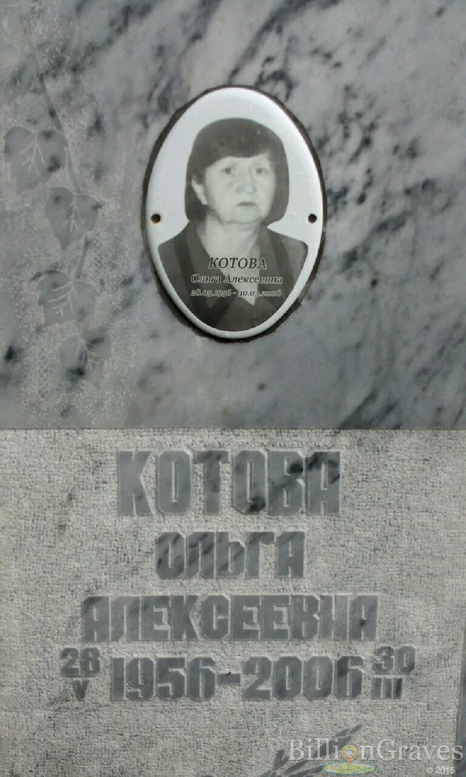 Котова Ольга Алексеевна