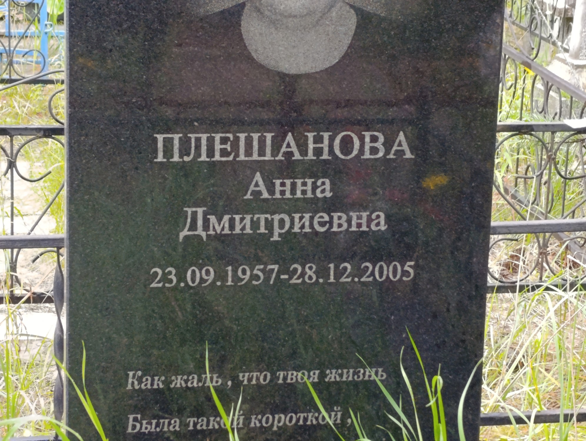 Плешанова Анна Дмитриевна