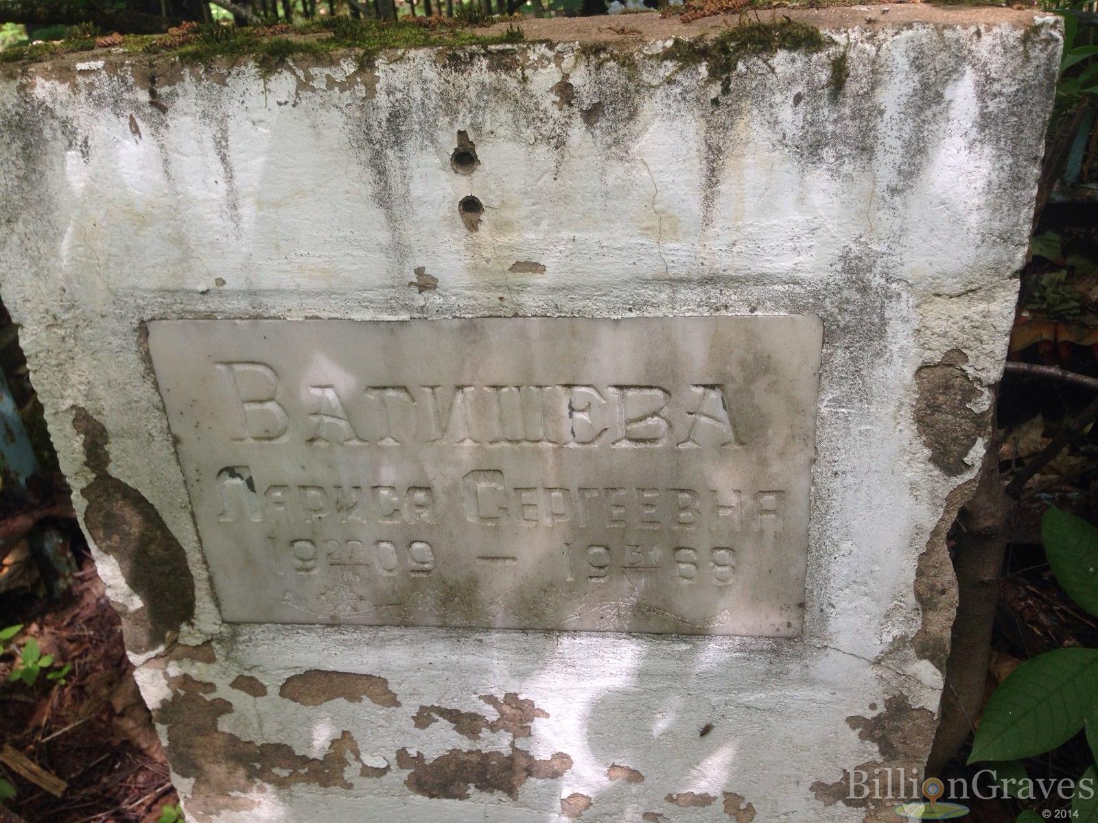 Вагищева Лариса Сергеевна
