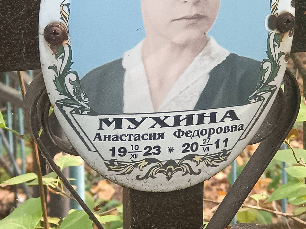 Мухина Анастасия Федоровна