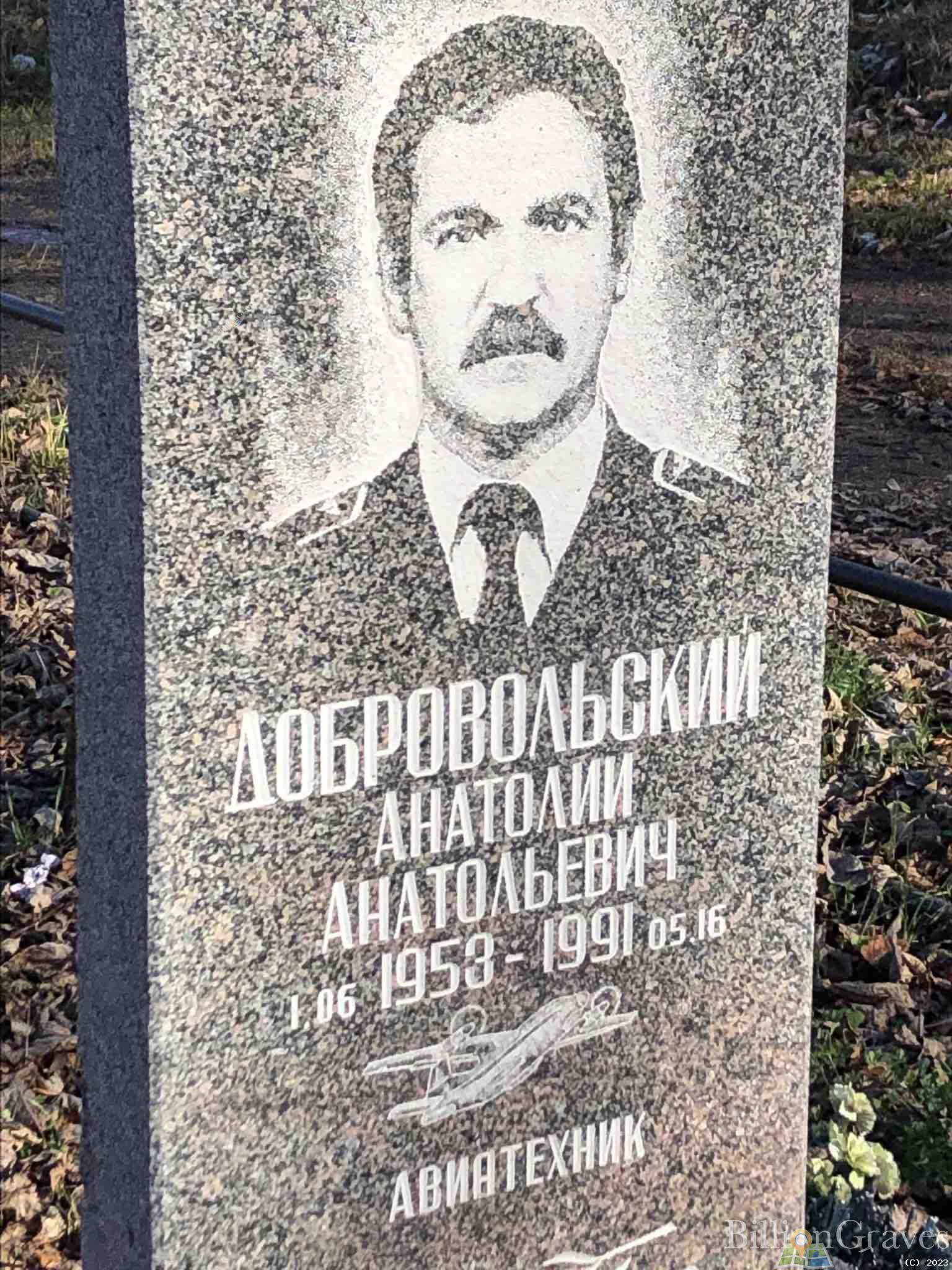 Добровольский Анатолий Анатольевич
