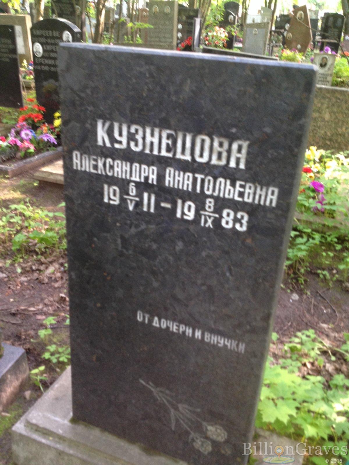 Кузнецова Александра Анатольевна