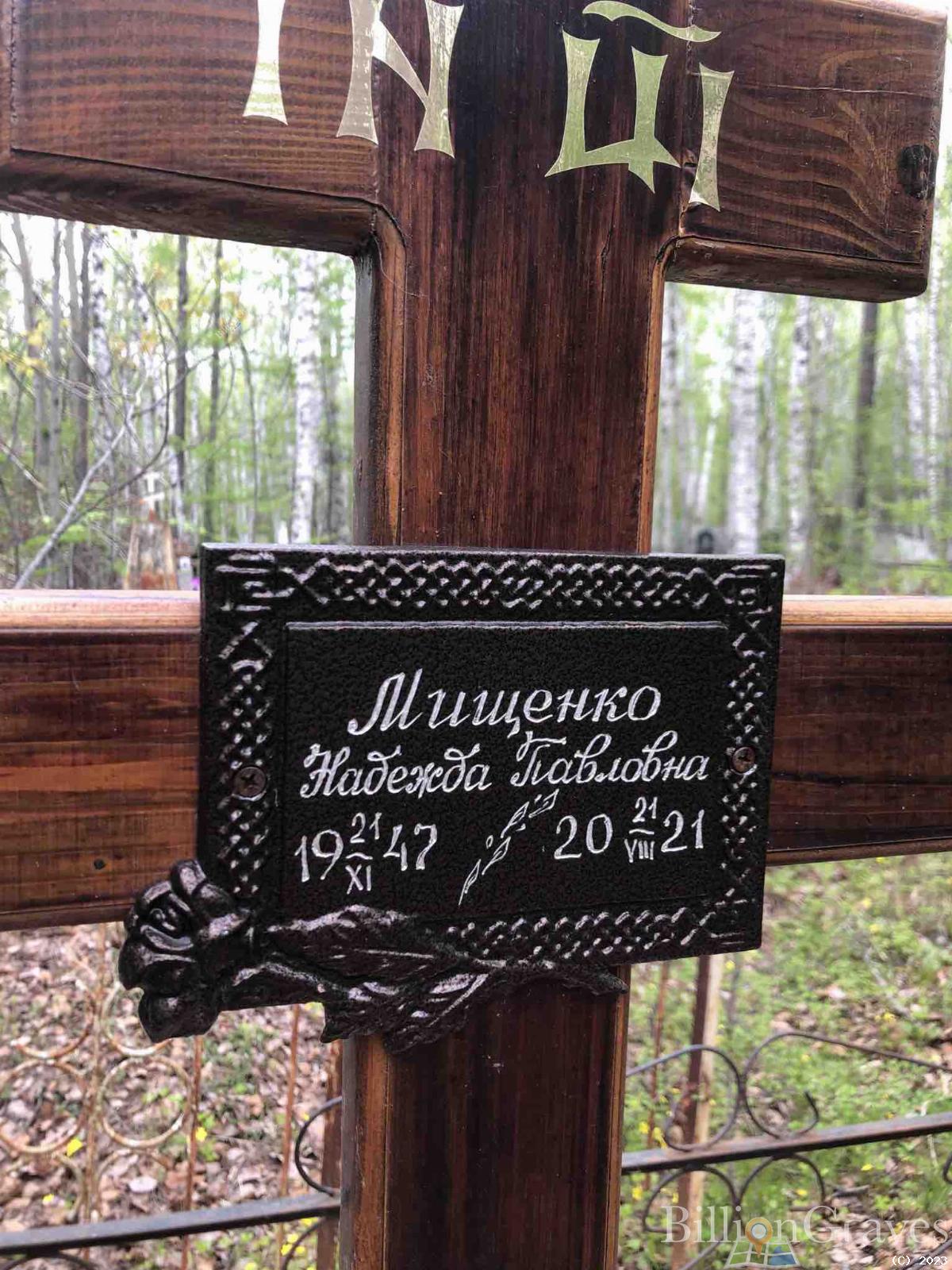 Мищенко Надежда Павловна