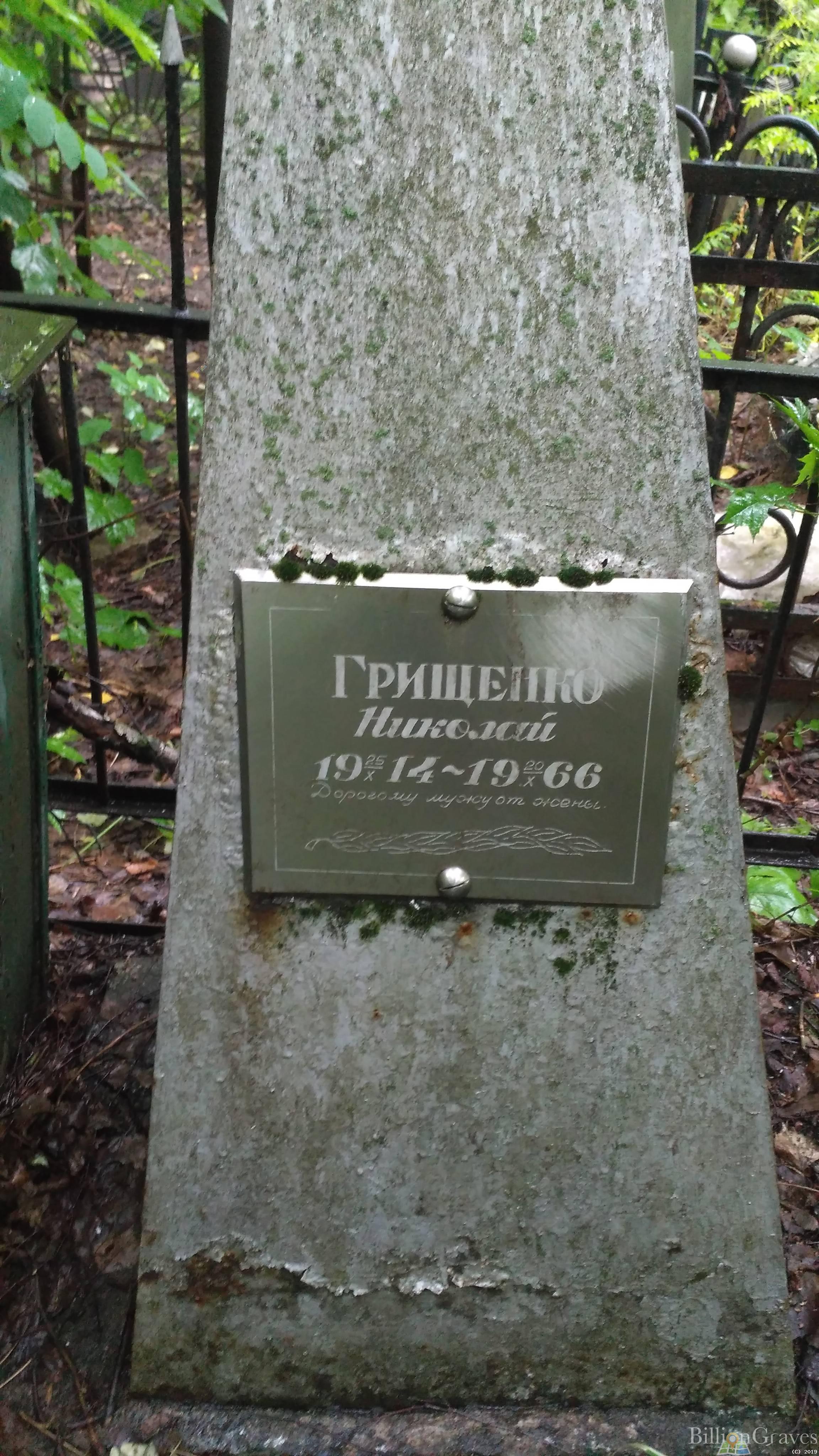 Грищенко Николай