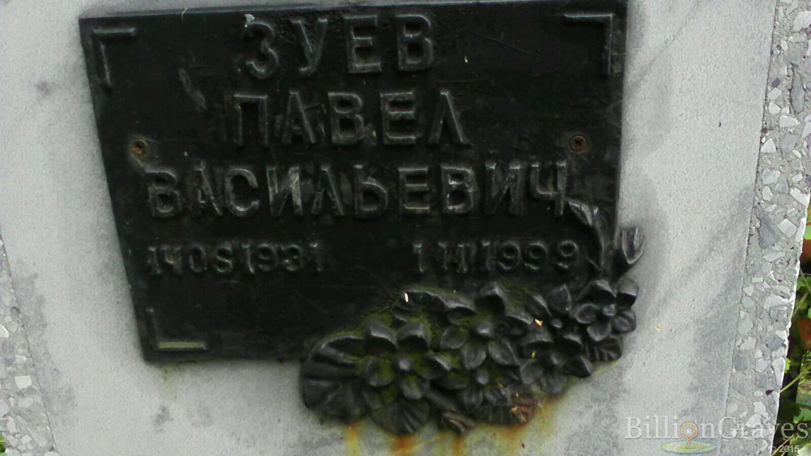 Зуев Павел Васильевич