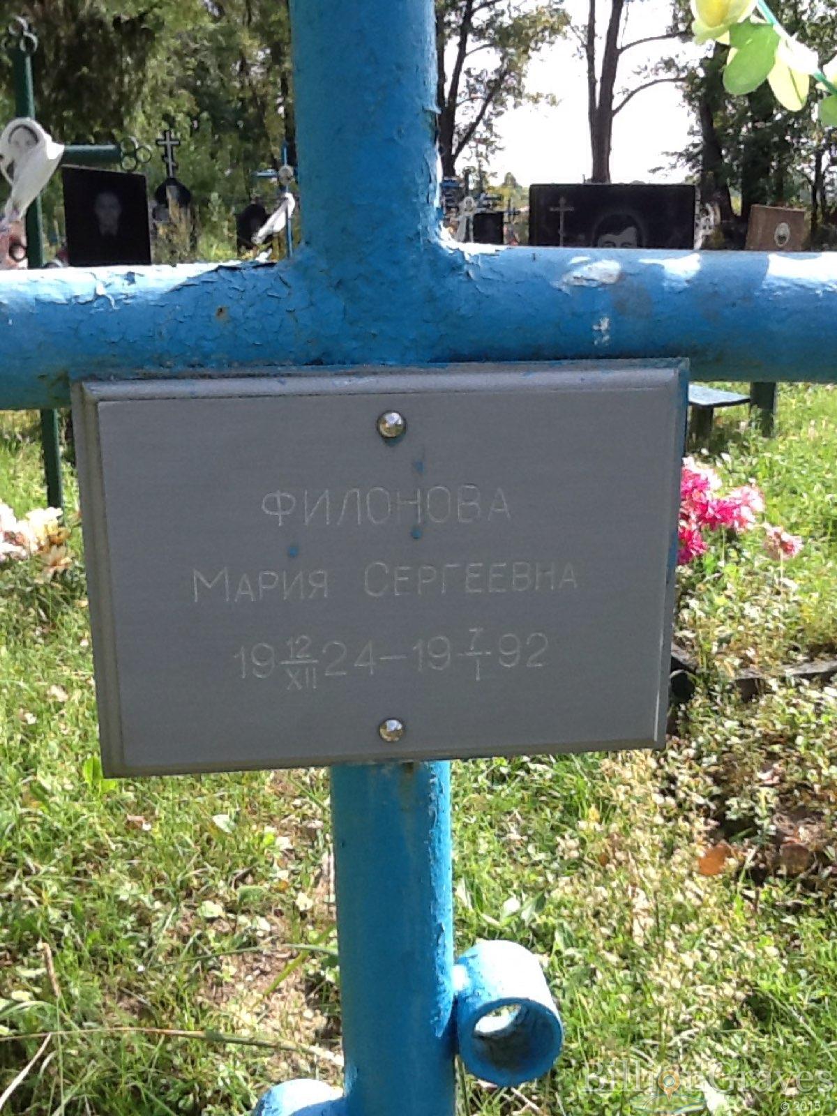 Филонова Мария Сергеевна