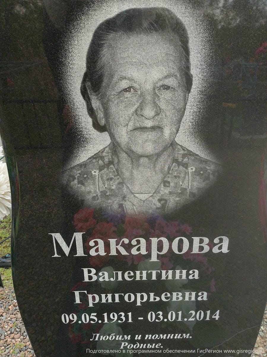Макарова Валентина Григорьевна