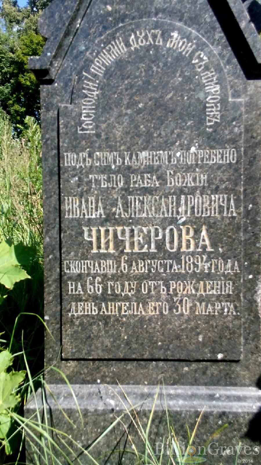 Чичеров Иван Александрович