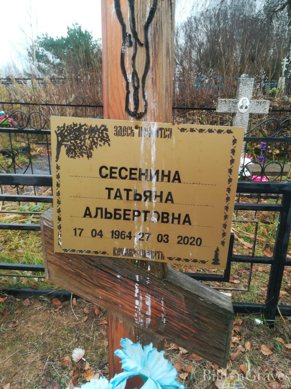 Сесенина Татьяна Альбертовна