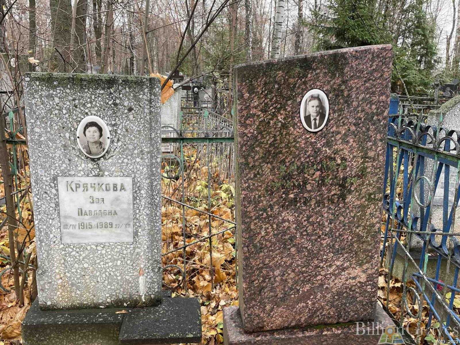 Крячкова Зоя Павловна