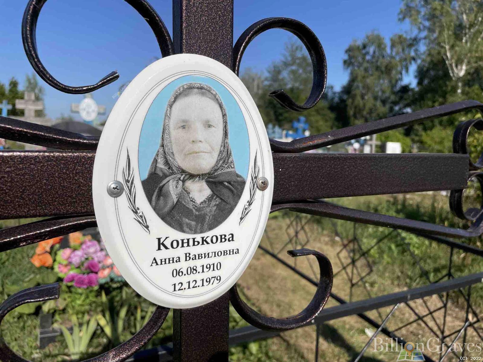 Конькова Анна Вавиловна