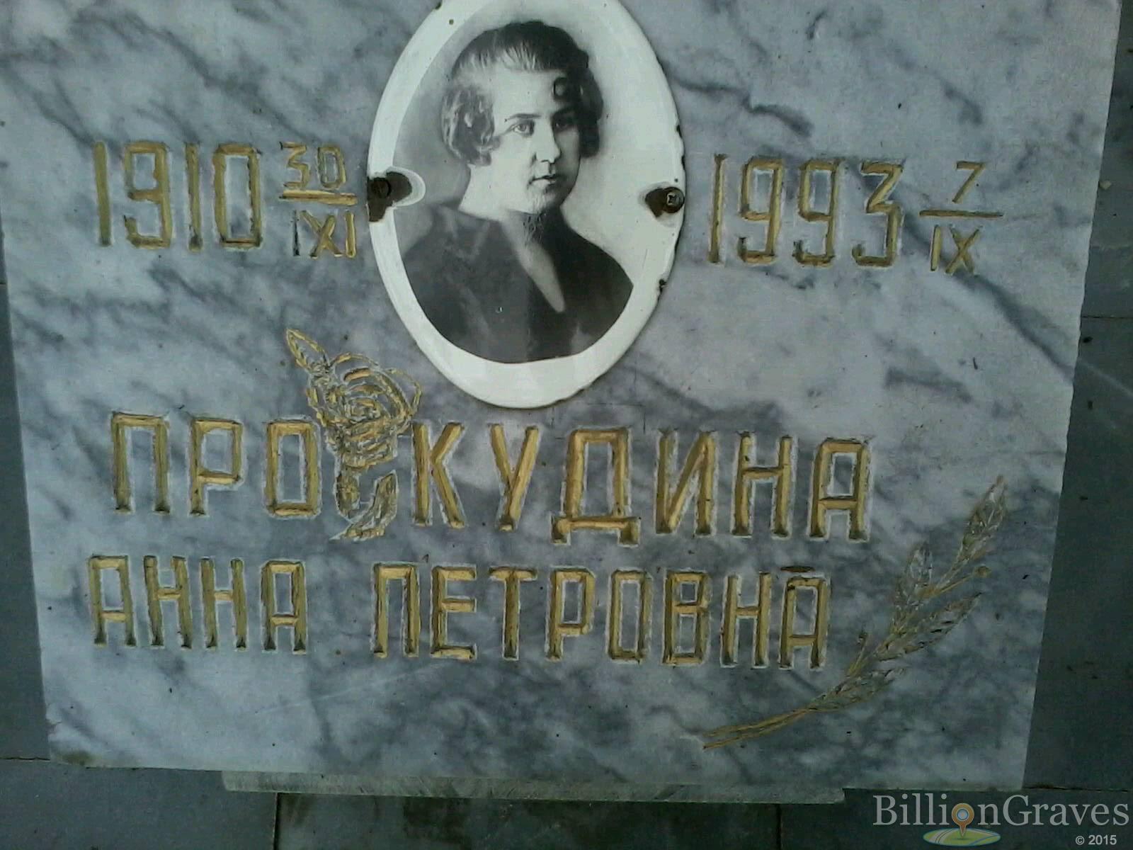 Проскудина Анна Петровна