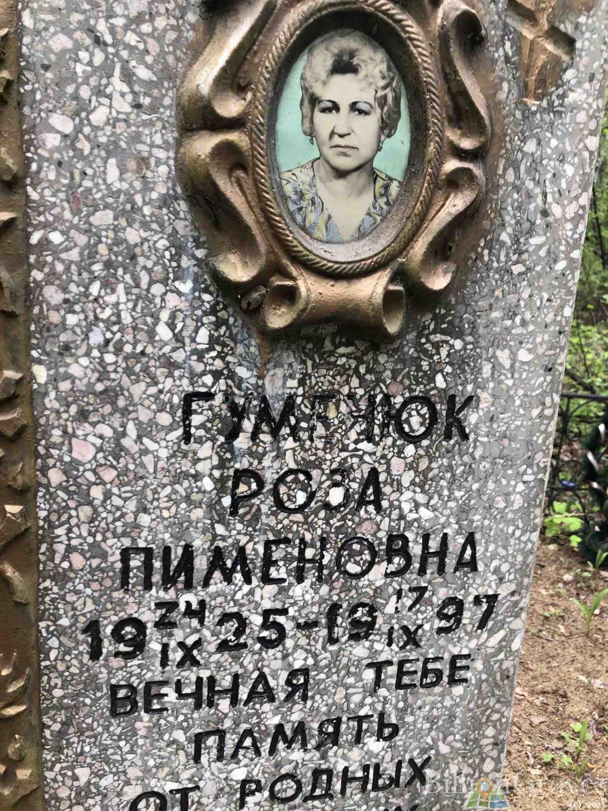 Гуменюк Роза Пименовна