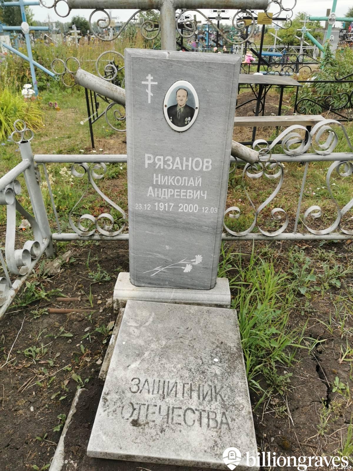 Рязанов Николай Андреевич