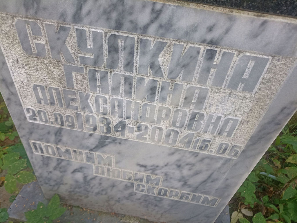Скулкина Галина Александровна