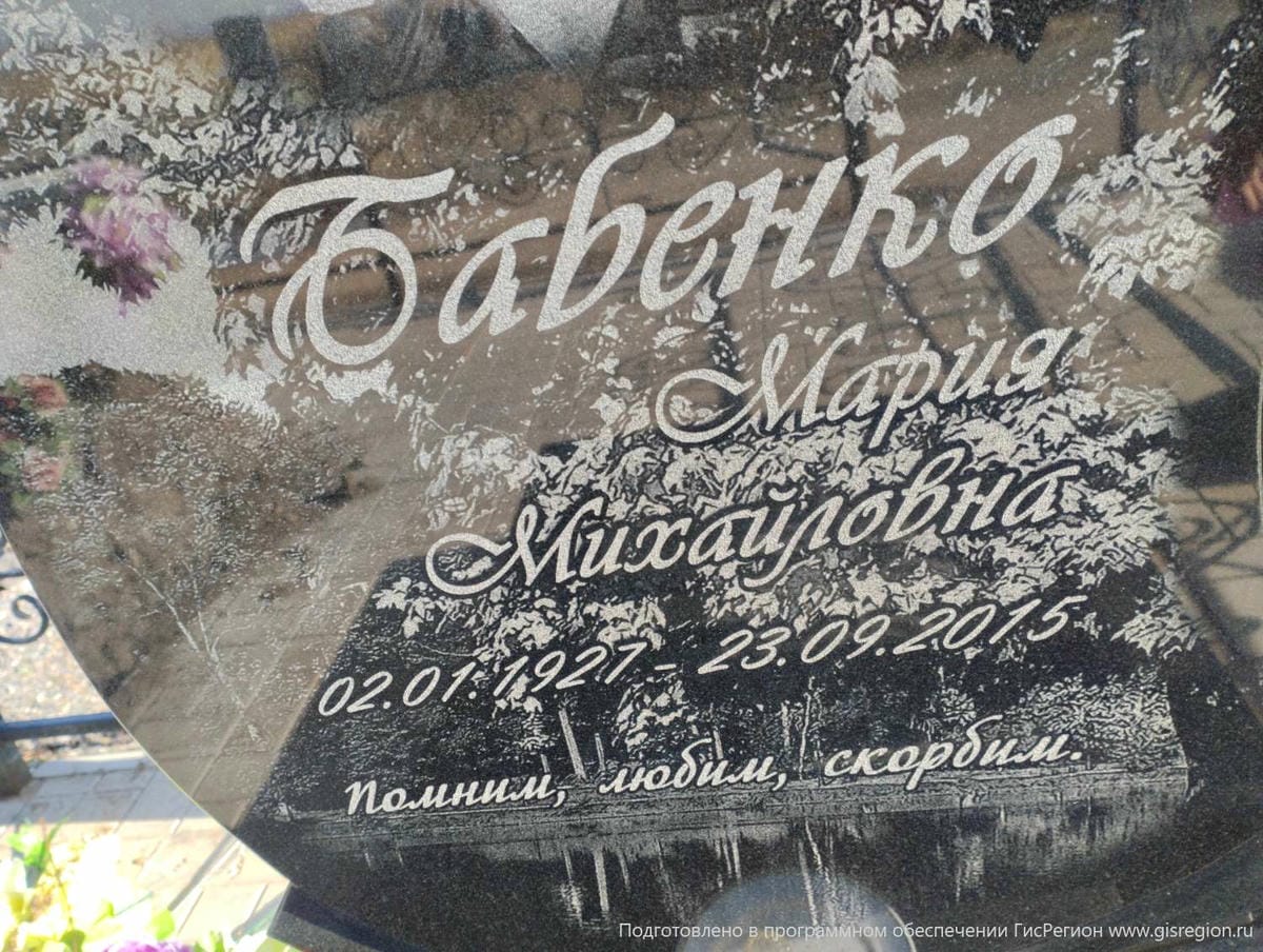 Бабенко Мария Михайловна