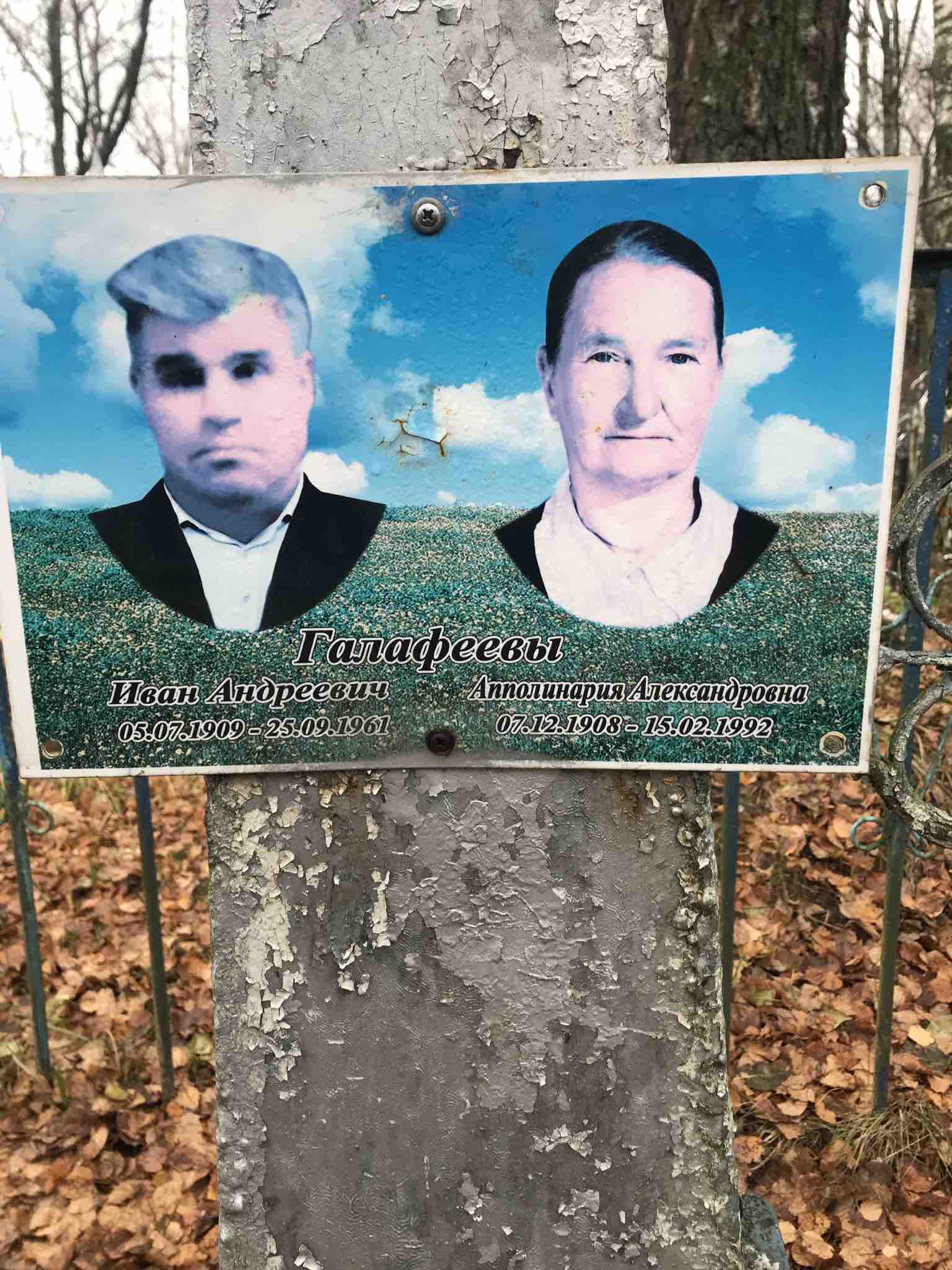 Галафеева Апполинария Александровна
