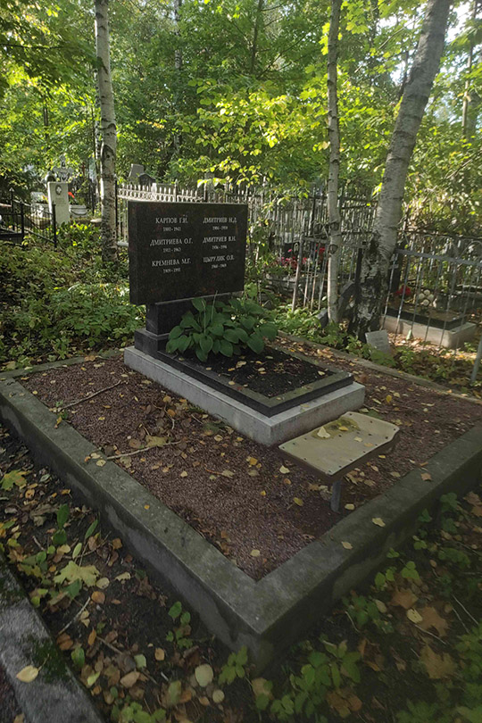 Дмитриева О. Г.