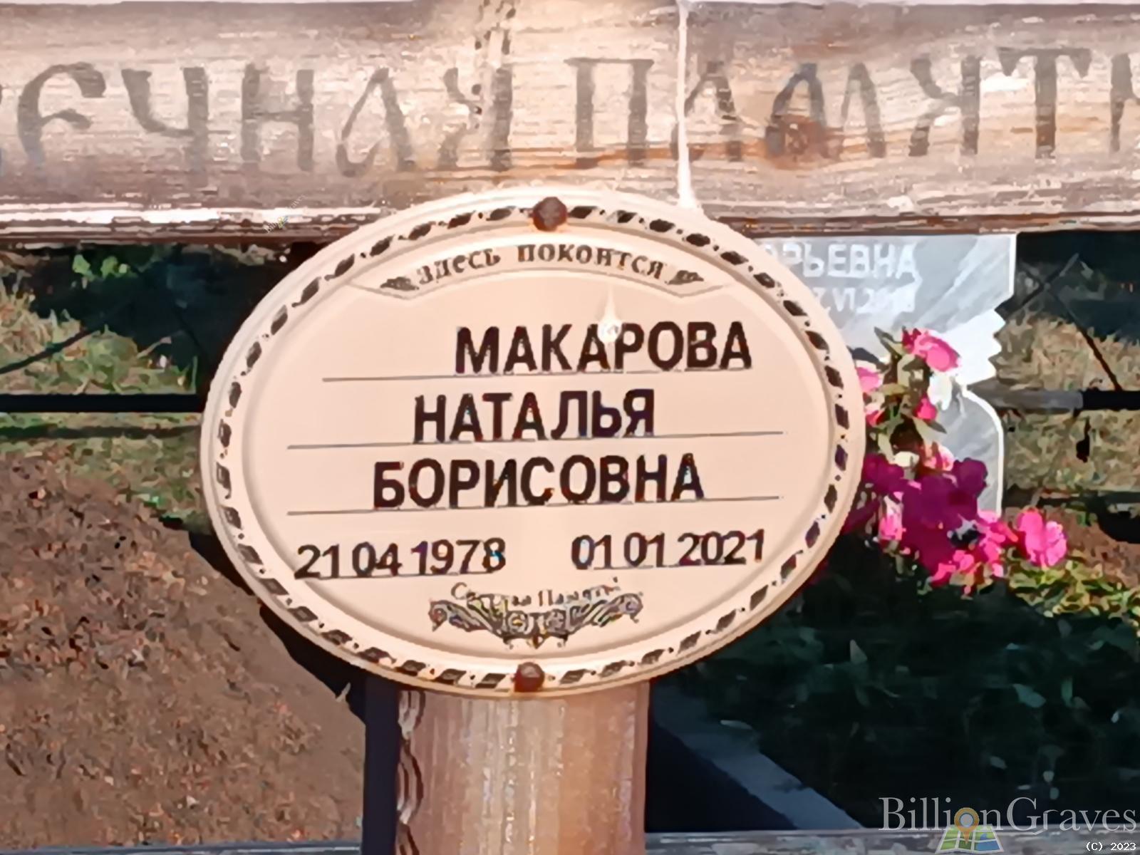 Макарова Наталья Борисовна