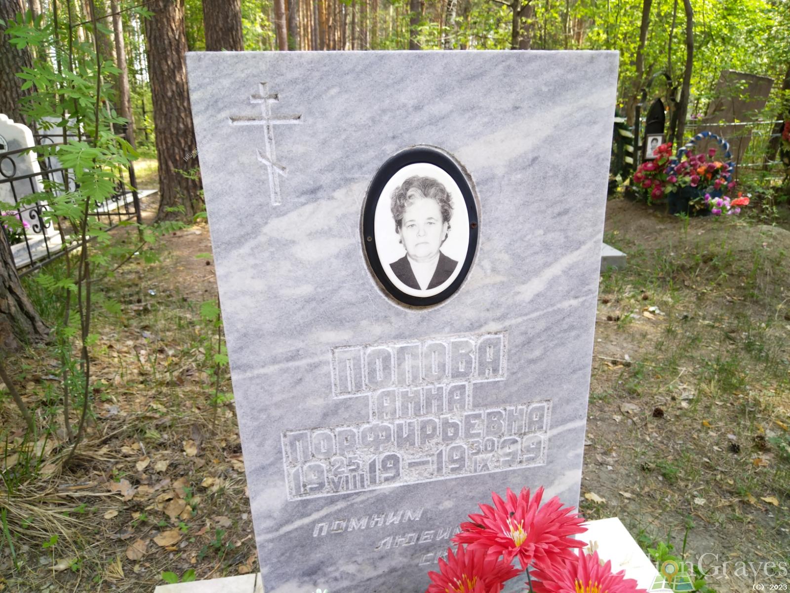 Попова Анна Порфирьевна