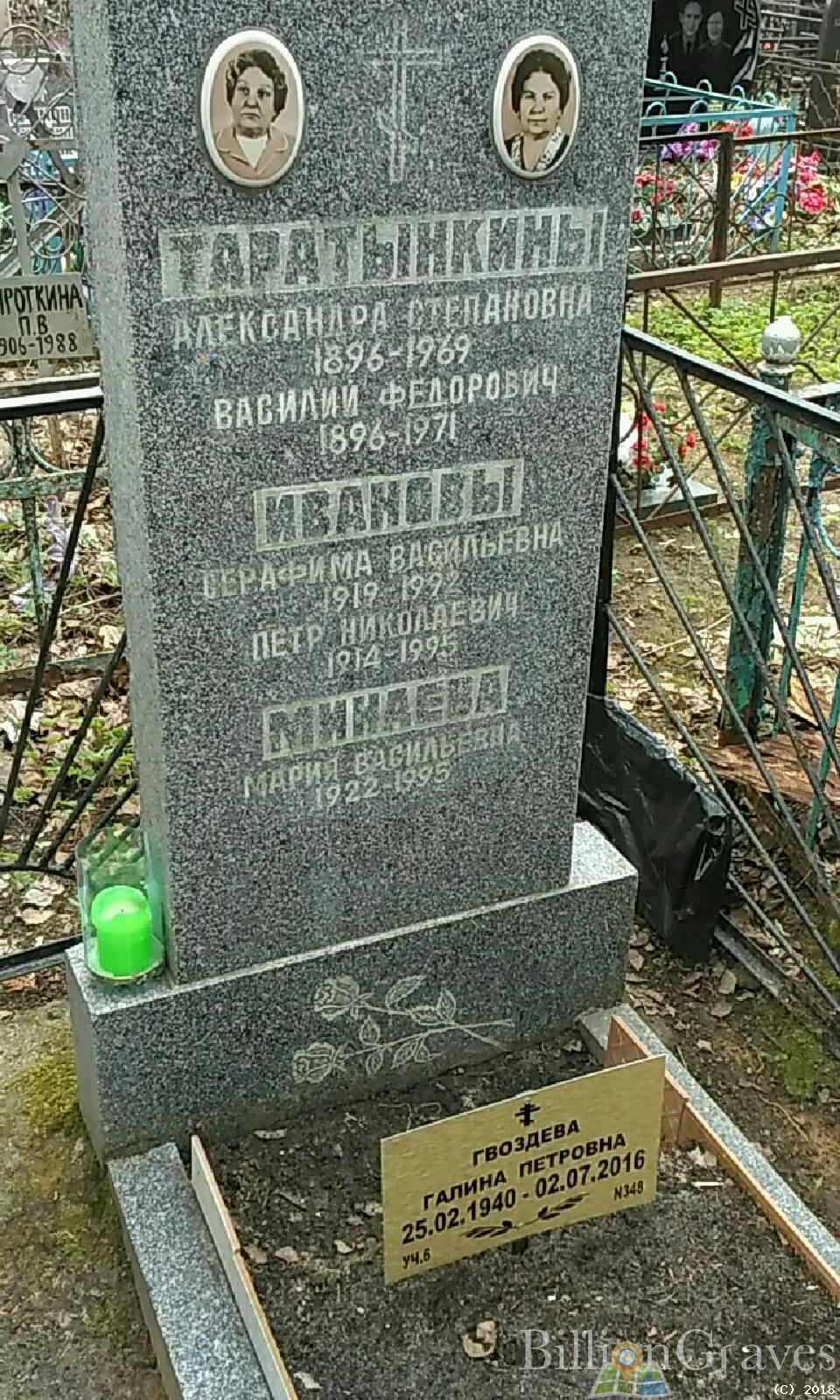 Гвоздева Галина Петровна