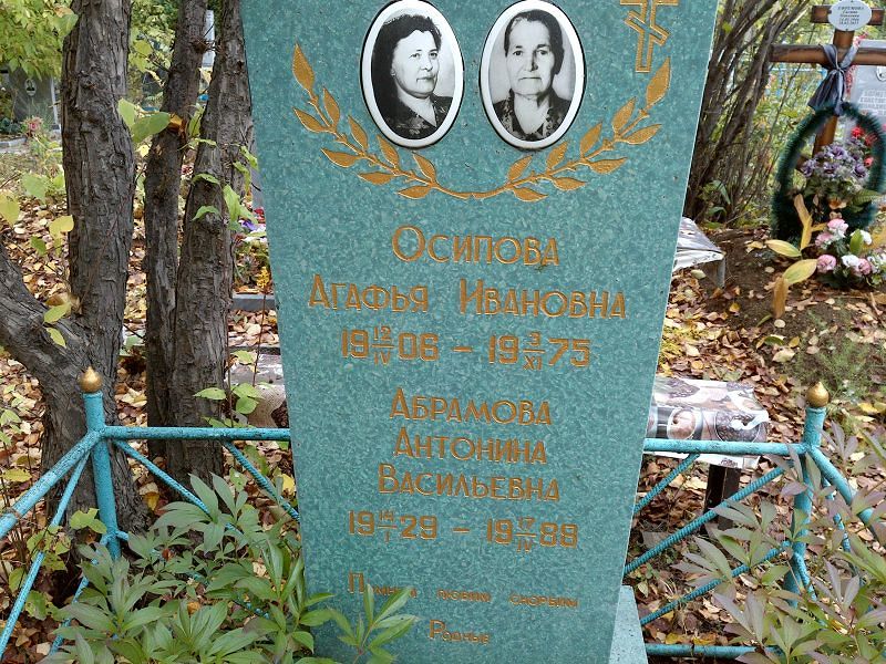 Абрамова Антонина Васильевна